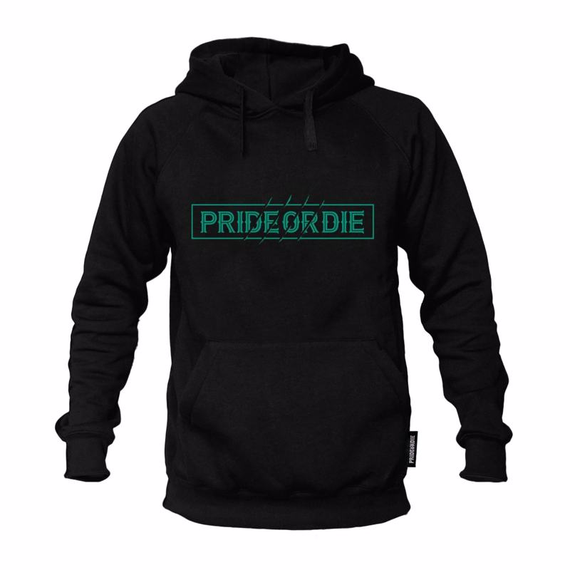 PRIDE OR DIE UNLEASHED hoodie -black